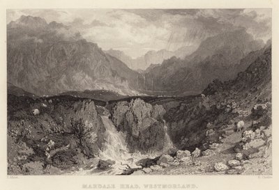 Cabeza de Mardale, Westmorland de Thomas (after) Allom