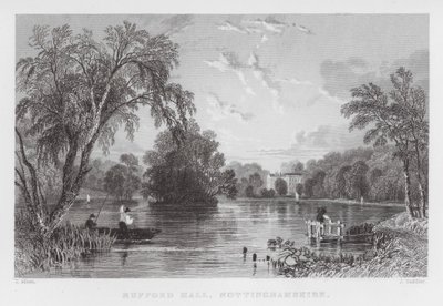 Rufford Hall, Nottinghamshire de Thomas (after) Allom