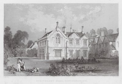 Scrivelsby Hall, Lincolnshire de Thomas (after) Allom