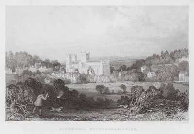 Southwell, Nottinghamshire (grabado) de Thomas (after) Allom