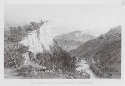 El Alto Tor, cerca de Matlock, Derbyshire de Thomas (after) Allom