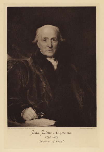 John Julius Angerstein, presidente de Lloyd