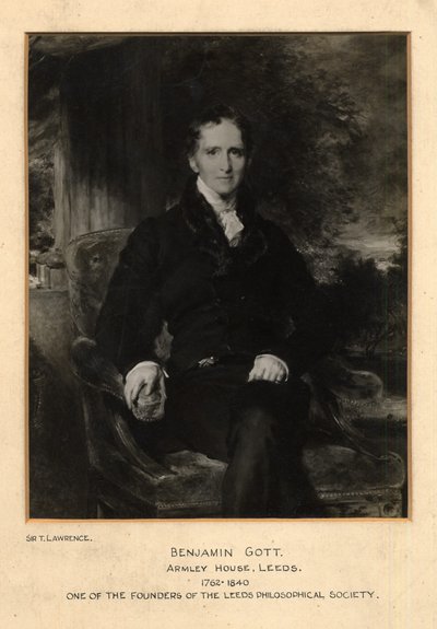 Retrato de Benjamin Gott de Thomas (after) Lawrence