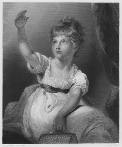 La Princesa Carlota, de la pintura en la Colección Real de Thomas (after) Lawrence