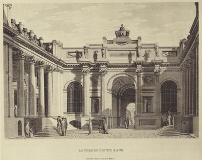 Lothbury Court, Banco de Inglaterra de Thomas (after) Malton