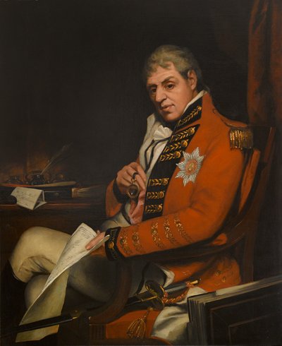 The Rt. Hon General Hely-Hutchinson, 2nd Earl of Donoughmore (óleo sobre lienzo) de Thomas (after) Phillips