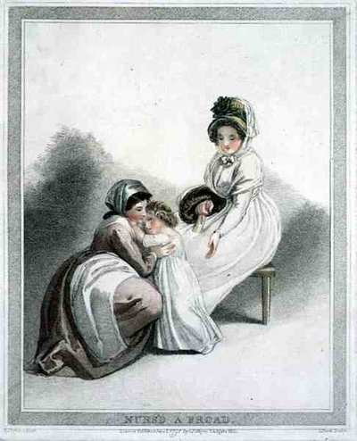 Criado en el extranjero, grabado por Joseph Strutt, pub. por L. Jeffreys de Thomas (after) Stothard