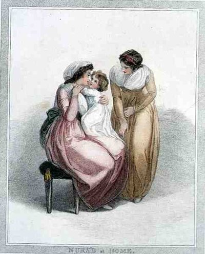 Criado en Casa, grabado por Joseph Strutt, pub. por L. Jeffreys de Thomas (after) Stothard