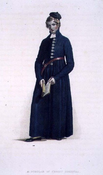 Un erudito de Christ Hospital, de 
