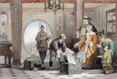 Apartamento en la casa de un mandarín, cerca de Nanking, de 