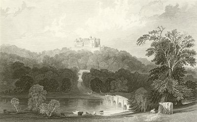 Castillo de Belvoir, Leicestershire de Thomas Allom