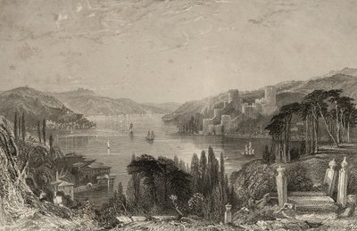 Boumeli Hissar, o el Castillo de Europa de Thomas Allom
