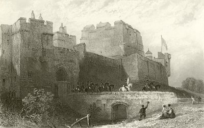 Castillo de Carlisle, Cumberland de Thomas Allom