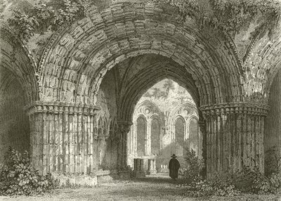Sala capitular, Abadía de Furness de Thomas Allom