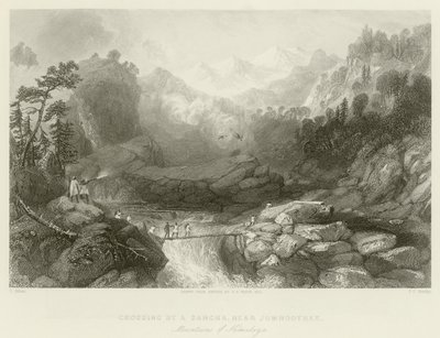 Cruzando por un Sangha de Thomas Allom