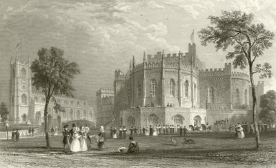 Castillo de Lancaster de Thomas Allom