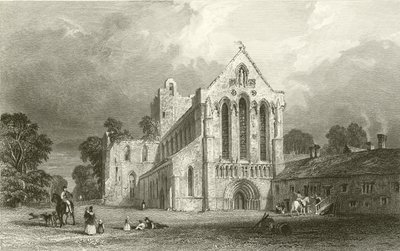 Priorato de Llanercost, Cumberland de Thomas Allom
