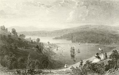 Teignmouth, desde el Ness de Thomas Allom