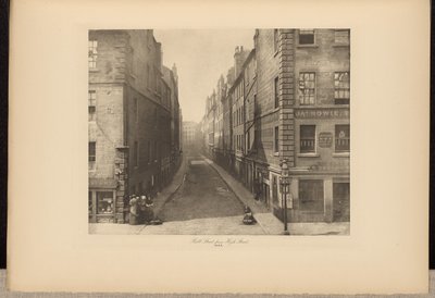Bell Street desde High Street de Thomas Annan