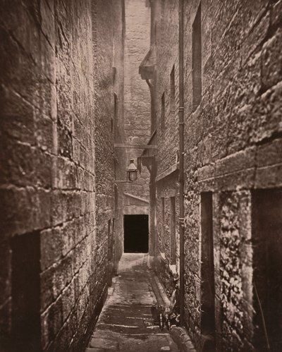 Callejón, No. 61 Saltmarket de Thomas Annan