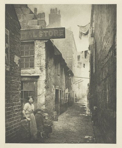 Old Vennel junto a High Street de Thomas Annan