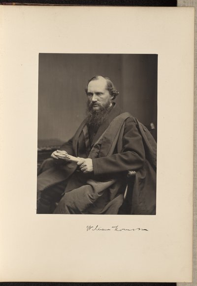 Sir WIlliam Thomson, LL.D., D.C.L, Profesor de Filosofía Natural de Thomas Annan