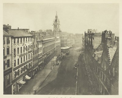 Trongate desde el Tron Steeple de Thomas Annan