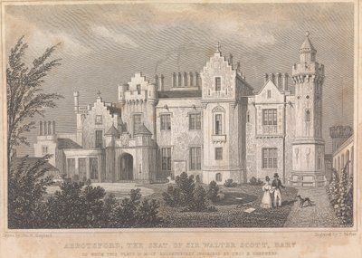 Abbotsford, La Sede de Sir Walter Scott Bart; página - (Volumen Uno) de Thomas Barber
