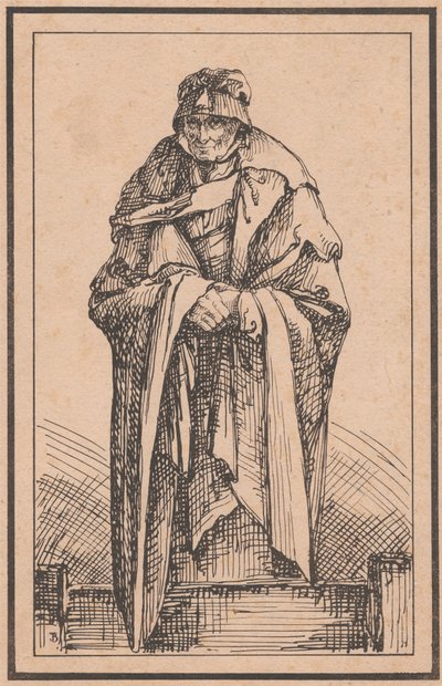 Una anciana de Thomas Barker