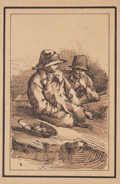 Rustic Figures: Two Boys de Thomas Barker