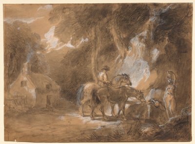 La parada en el manantial de Thomas Barker