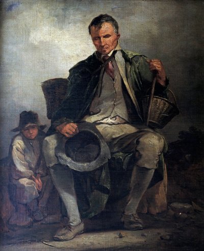 El mendigo ciego, c.1788 de Thomas Barker of Bath