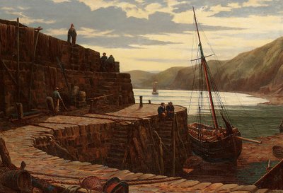 En el muelle de Thomas Barrett