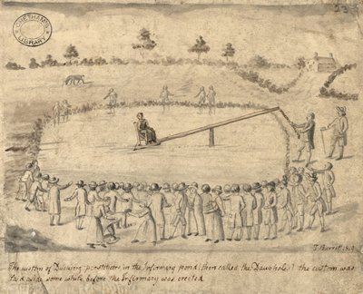 Prostitutas sumergidas, Manchester, 1819 de Thomas Barritt