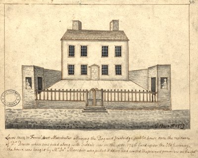 Casa Levers, Manchester, 1819 de Thomas Barritt