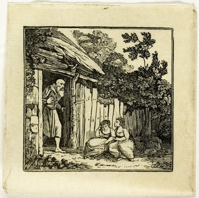 Ilustración de libro de Thomas Bewick