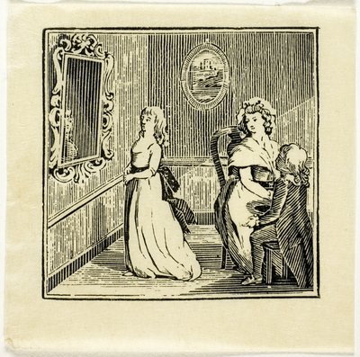 Ilustración de libro de Thomas Bewick