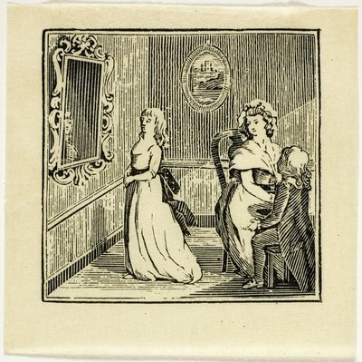 Ilustración de libro de Thomas Bewick