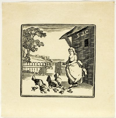 Ilustración de libro de Thomas Bewick