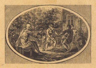 El viajero jactancioso de Thomas Bewick