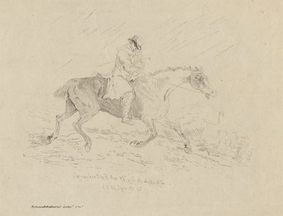 El trote del cadger de Thomas Bewick