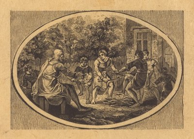 El anciano y sus hijos de Thomas Bewick