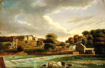 Granja Mill Grove, Perkioman Creek, Filadelfia, c.1820 de Thomas Birch