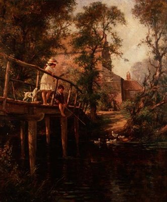 El joven pescador de Thomas Blacklock