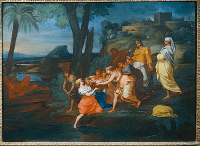 Moise sauve des eaux - Moisés salvado de las aguas ... de Thomas Blanchet