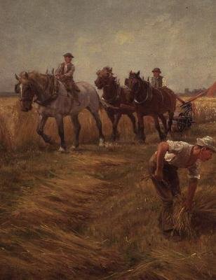 Escena de cosecha de Thomas Blinks