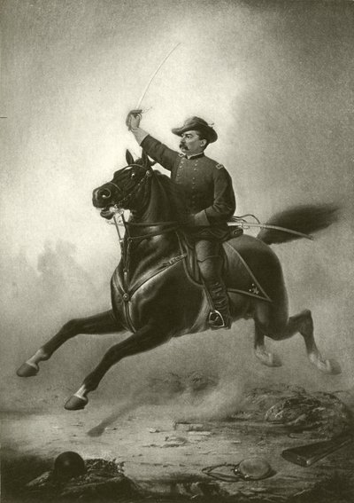 El viaje de Sheridan (grabado) de Thomas Buchanan Read