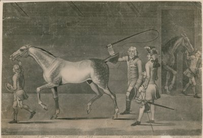 Un vendedor de caballos vendiendo un caballo - caveat emptor de Thomas Burford