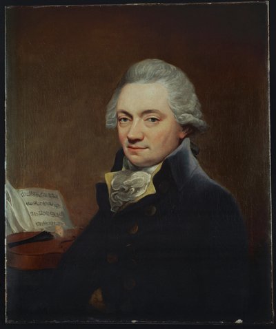 Editor de Johann Peter Salomon Joseph Haydn en Londres ... (óleo sobre lienzo) de Thomas Bush Hardy