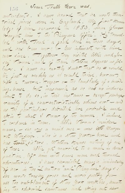 Diarios de Thomas Butler Gunn - Volumen 18, página 172, 16 de enero de 1862 de Thomas Butler Gunn